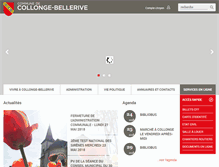 Tablet Screenshot of collonge-bellerive.ch